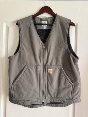 Carhartt Men’s Sherpa Lined Vest